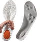 Pair of 4D Cloud-Soft Cushioning Insoles-Grey