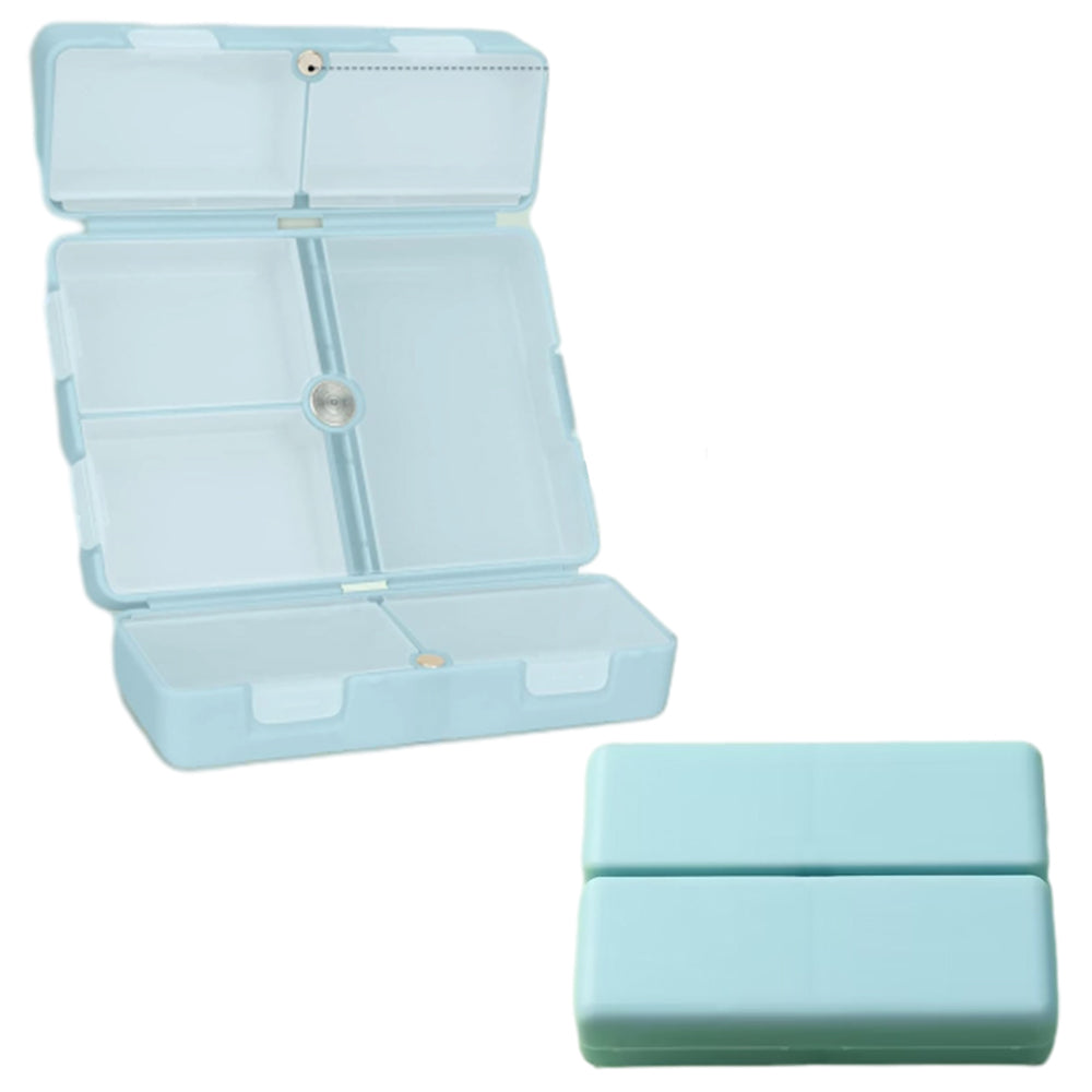 Portable 7-Grid Pill Medicine Storage Dispenser Box