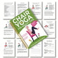 Chair Yoga Journal Notebook for Adults Seated Exercise Guide