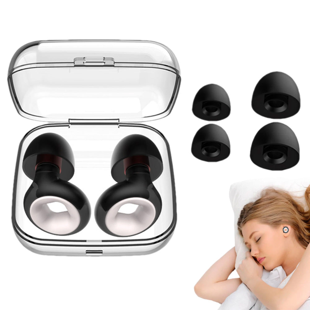 Ear Plugs for Noise Reduction Soft Silicone Reusable for Sleep