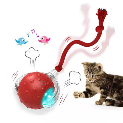 Automatic Rolling Ball Motion Activated Smart Rolling Cat Toy Ball