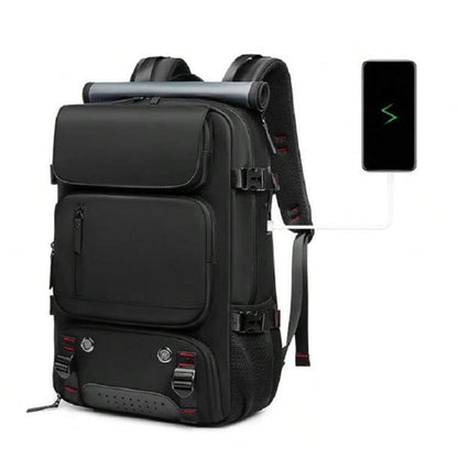 Travel Carry-On Convertible Backpack with Shoe Compartment