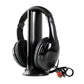 5 in 1 Wireless Headphones Rechargeable PC TV Radio Home Headset with Mic
