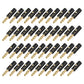 40 PCS Banana Plug Set 0.4cm Gold Plated Red and Black Speaker Connectors for Audio