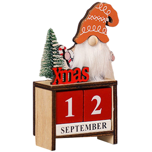 Santa Design Christmas Calendar Ornament-xmas
