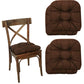 2Pcs Set of Overstuffed Universal Non-Slip Wicker Chair Tatami Mat