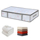 Large Capacity Breathable Mesh Under Bed Storage Bag with Handles