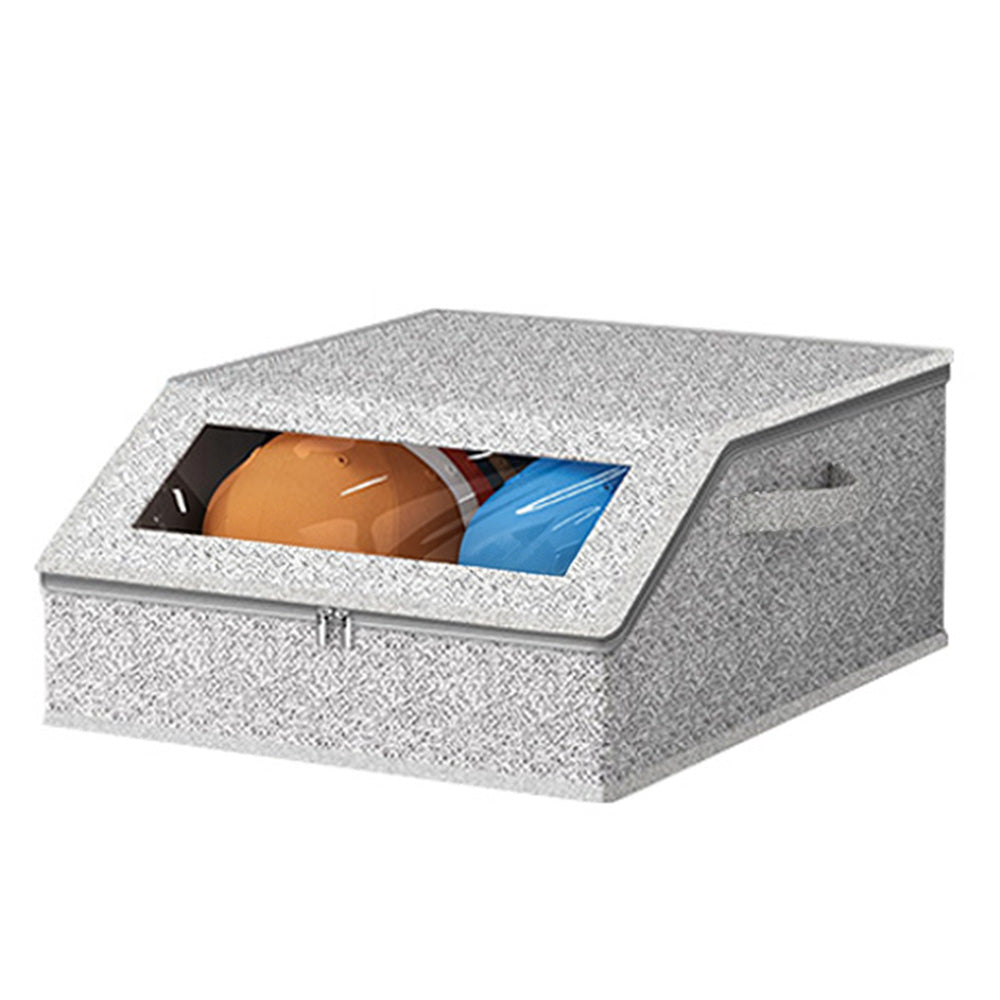 Large Capacity Hat Organizer Box Holds 30 Hats for Baseball Cap Wide Brim Cap