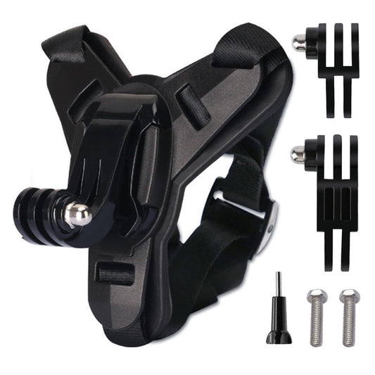 Motorcycle Helmet Chin Mount for Action Camera Quick Release Shockproof