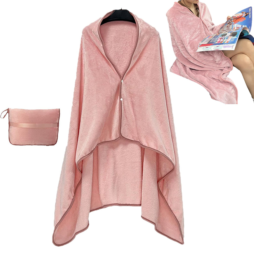 3 in 1 Travel Plane Shawl Blanket