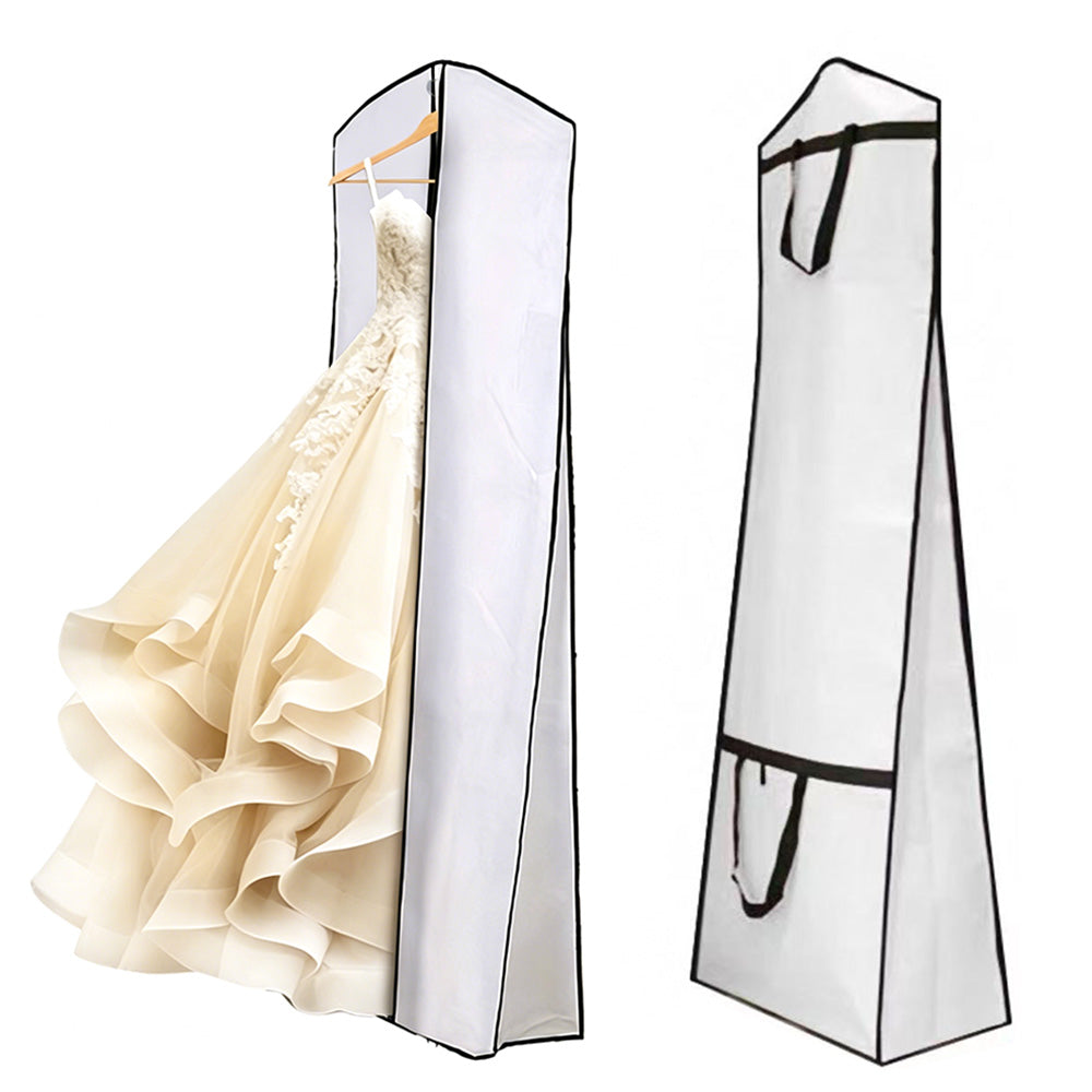 Portable Wedding Dress Garment Bag for Bridal Gowns and Cheongsam