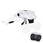 USB Rechargeable LED Head Optical Glasses for Reading and Crafting
