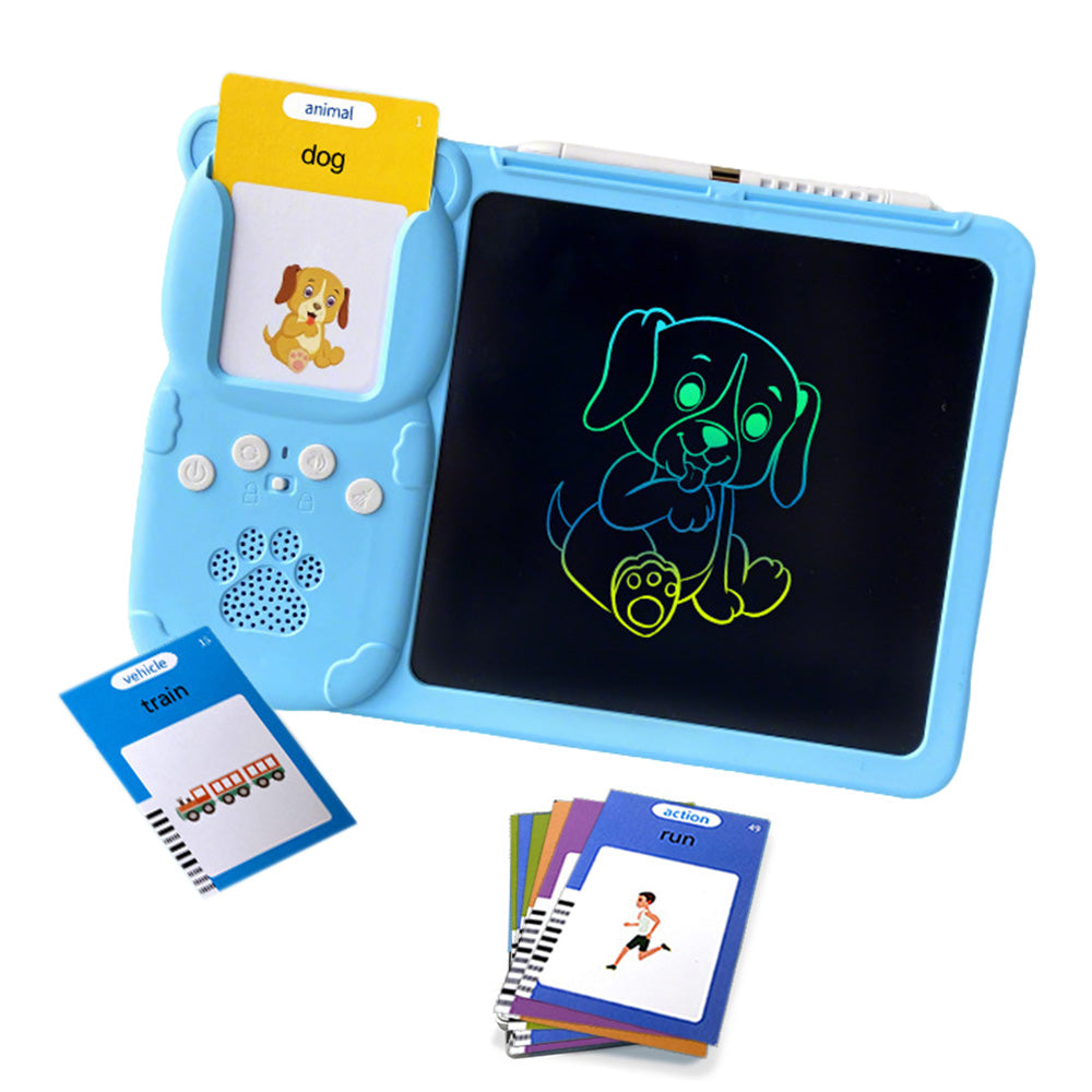 Talking Flash Cards Toys 510 Words with Drawing Tablet for Boys Girls