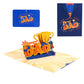 3D Fathers Day Pop Up Card with Insert for Best Dad Thank You Greeting Card
