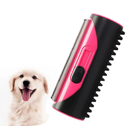 14.5x5.5CM Two-Sided Pet Grooming Brush Hair Shedding Trimmer Comb Dog Cat Hair Fur Removal