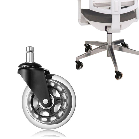 3 Inch Office Chair Caster Replacement Rolling Caster Grip Ring Universal Swivel Wheel