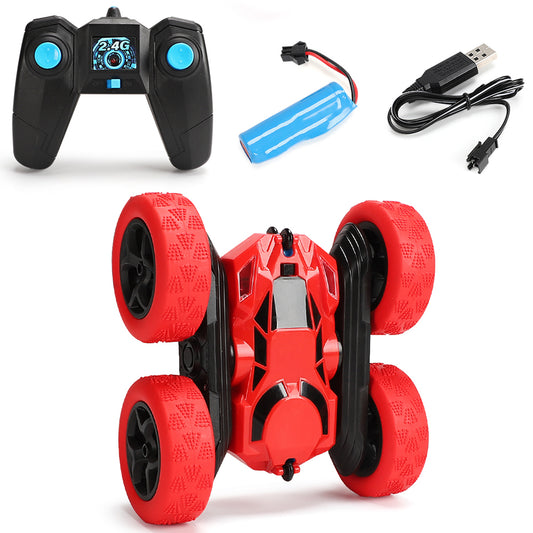 2.4GHz 4WD Fast RC Car Kids Toy Double Sided 360 Degree Rotating RC Truck