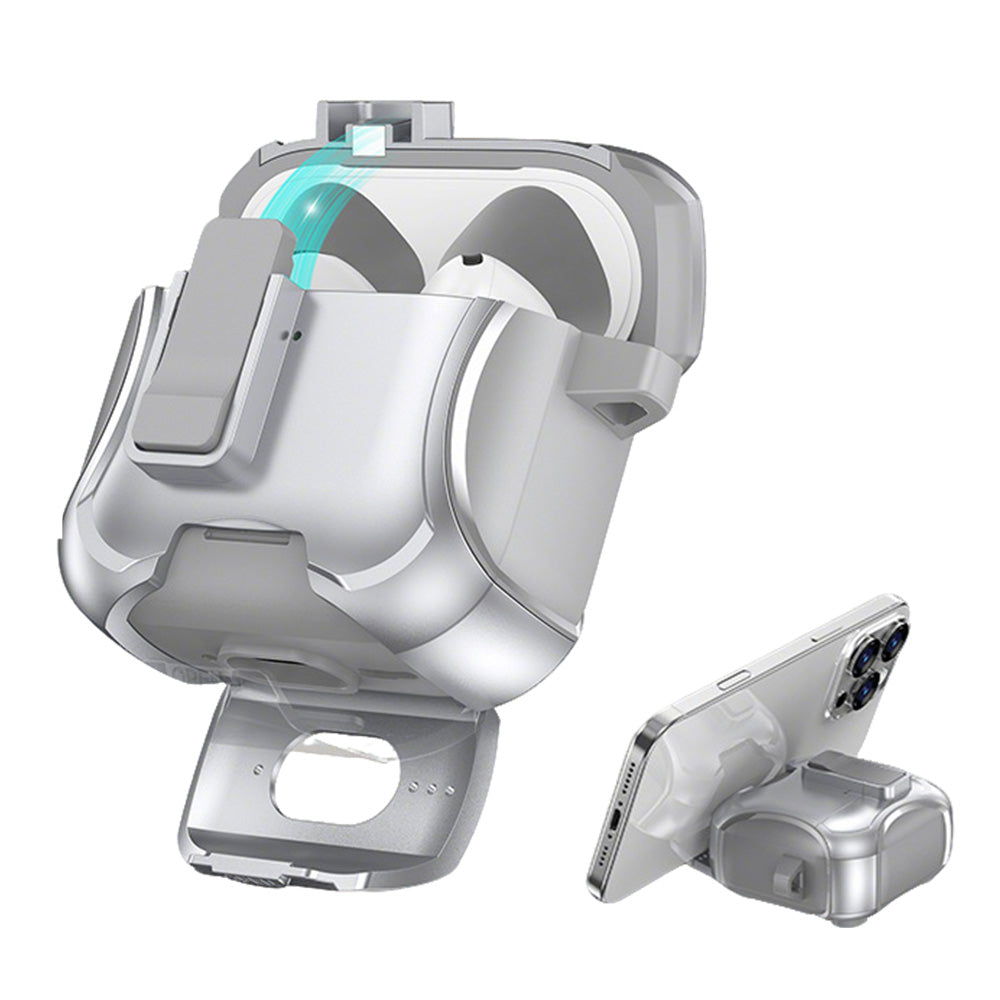 Protective Case For AirPods With Stand Support MagSafe Wireless Charging