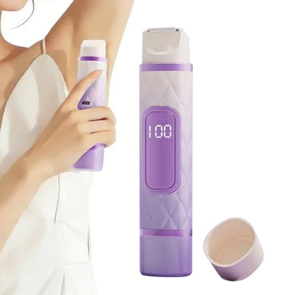 2-in-1 Dual-Head Electric Hair Remover Trimmer for Women