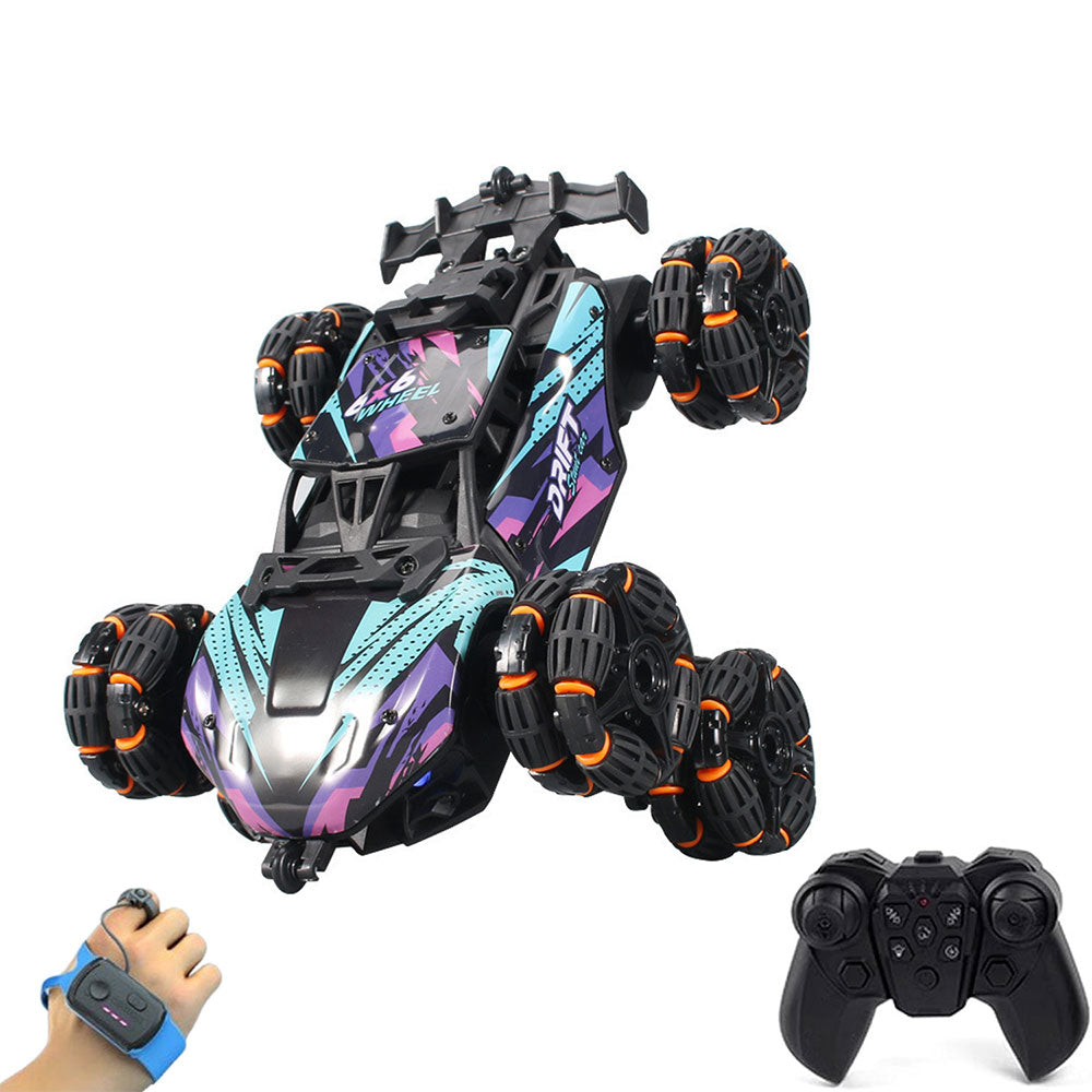8 Wheels Stunt Car with Spray 360 Degree Hand Gesture Sensing RC Off Road Toy