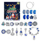 Christmas Advent Calendar DIY Bracelet Charm 24 Days Countdown Calendar Box