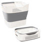 35L Collapsible Laundry Basket Clothes Hamper Washing Cleaning Organizer Bin