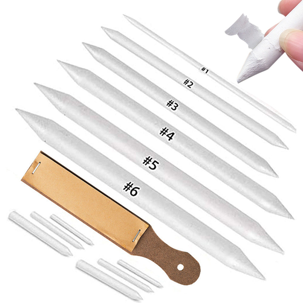 Paper Blending Stumps and Sandpaper Sketching Art Tool Set