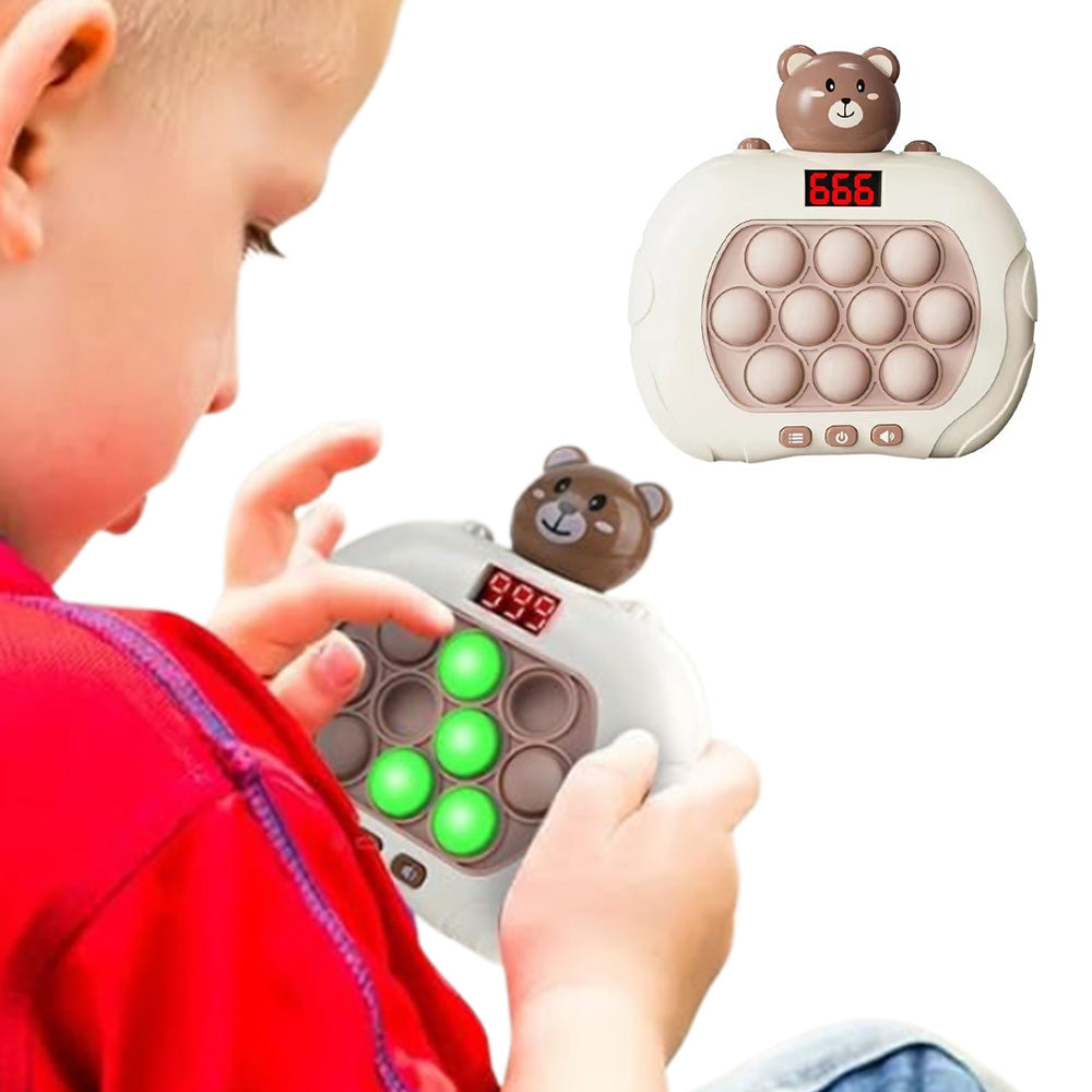 Pop Push Game Controller Sensory Fidget Toy Electronic Whack Mole Game