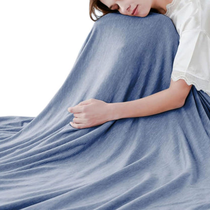 Summer Cooling Blanket for Hot Sleeper Absorbs Heat