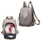 Women Anti-Theft Backpack Detachable Strap Handbag