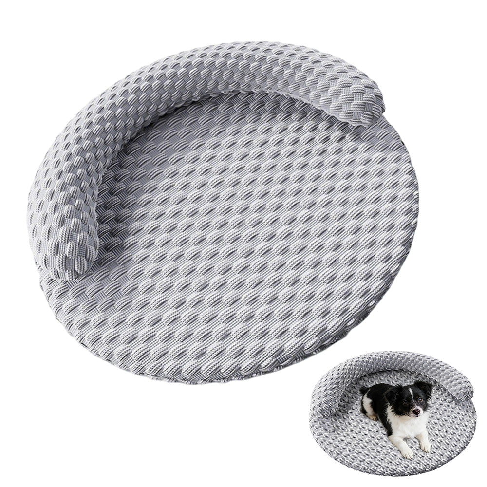 Washable Cooling Pet Bed with Removable Cover for Dogs and Cats