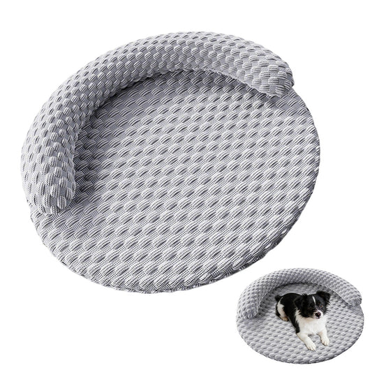 Washable Cooling Pet Bed with Removable Cover for Dogs and Cats