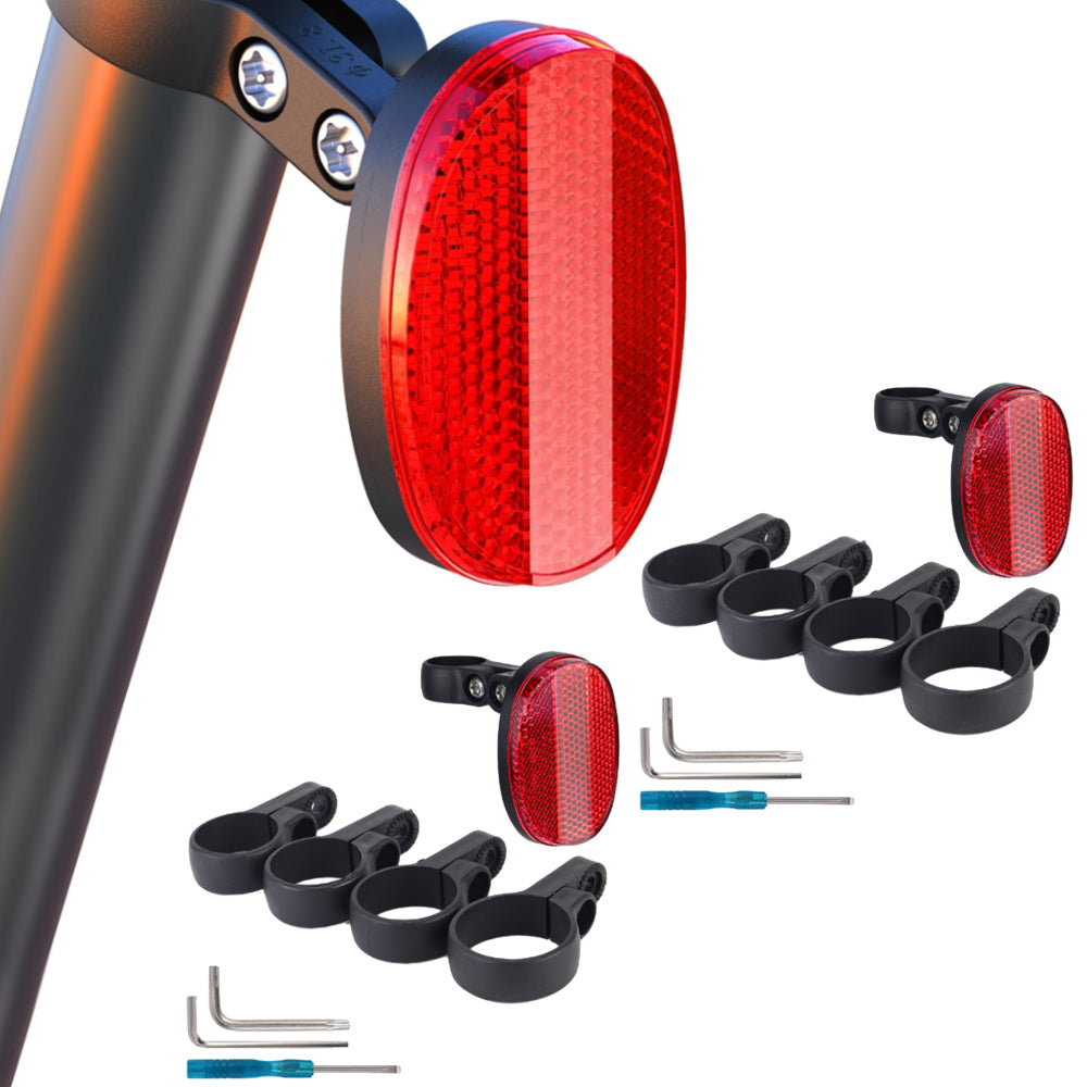 2Pcs Airtag Bicycle Mount Hidden Bike Reflector Taillight Mount For Airtag Positioning System Tracker