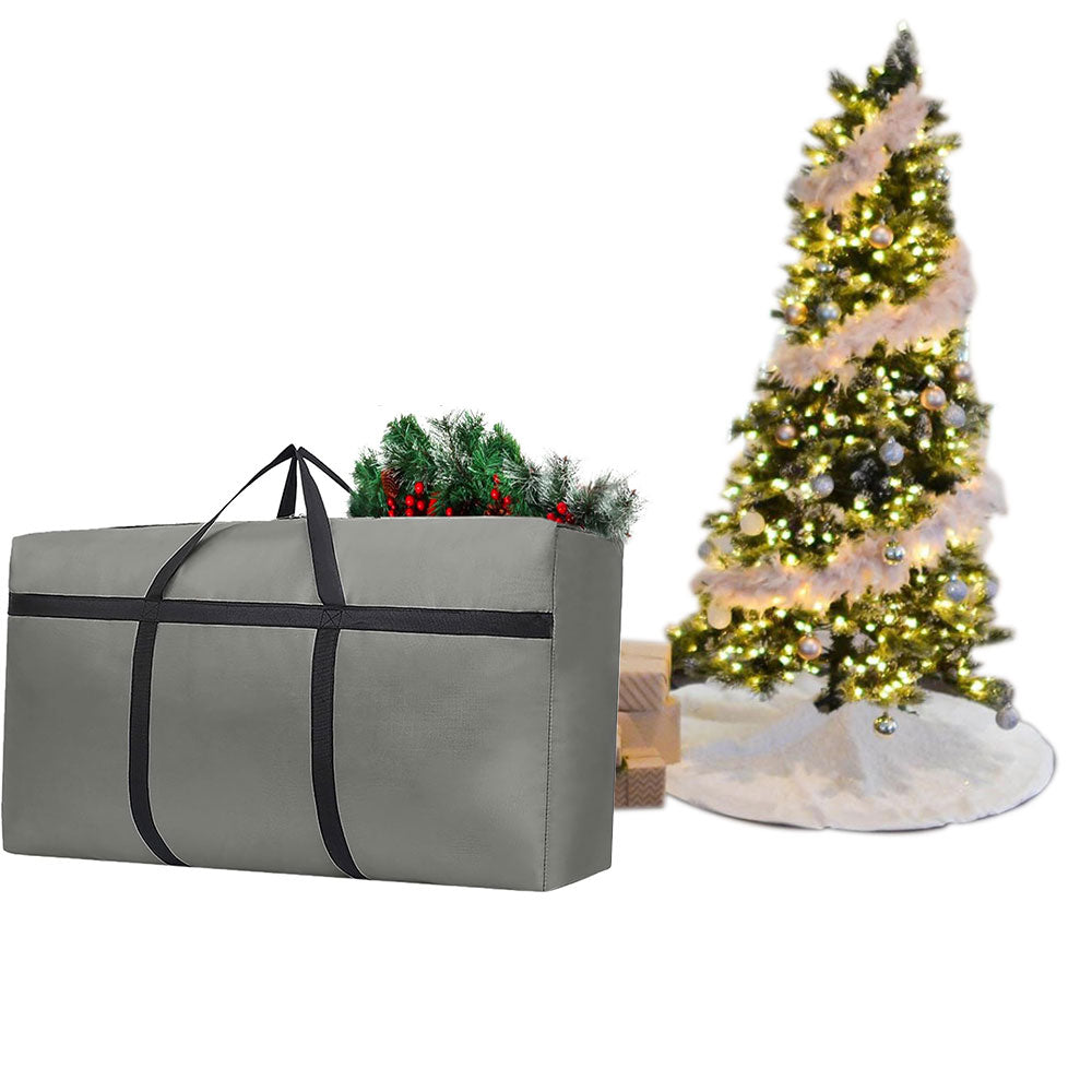 100x28x58CM Water-Resistant Small Christmas Tree Storage Bag Xmas Tree Furniture Bag