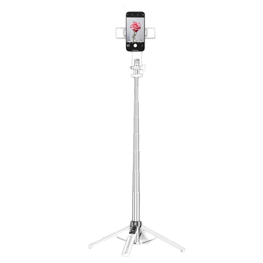 Selfie Stick Tripod with Wireless Remote for Phone Dual Fill Light Bluetooth