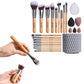 18Pcs Makeup Brushes Set with Makeup Sponges and Storage Bucket