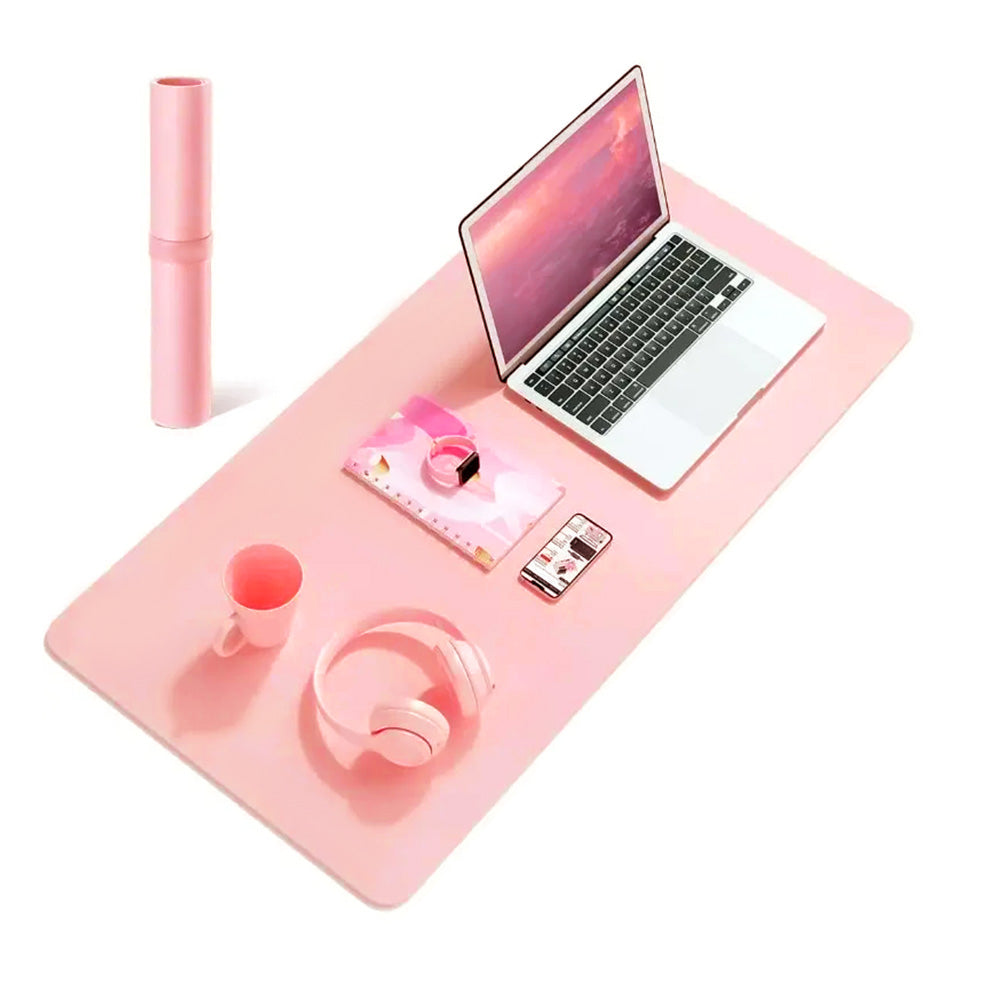 Large PU Leather Desk Mat Waterproof Non Slip Mouse Pad for Office Home