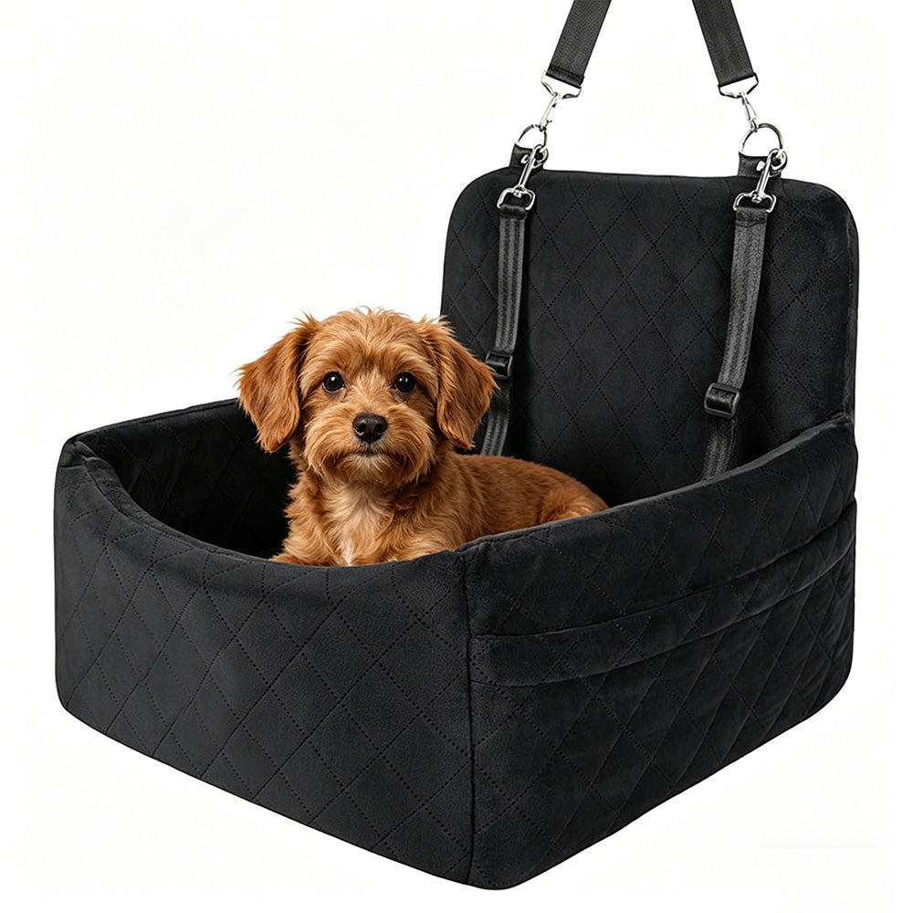 Car Dog Bed Pet Booster Seat For Small Dogs And Cats