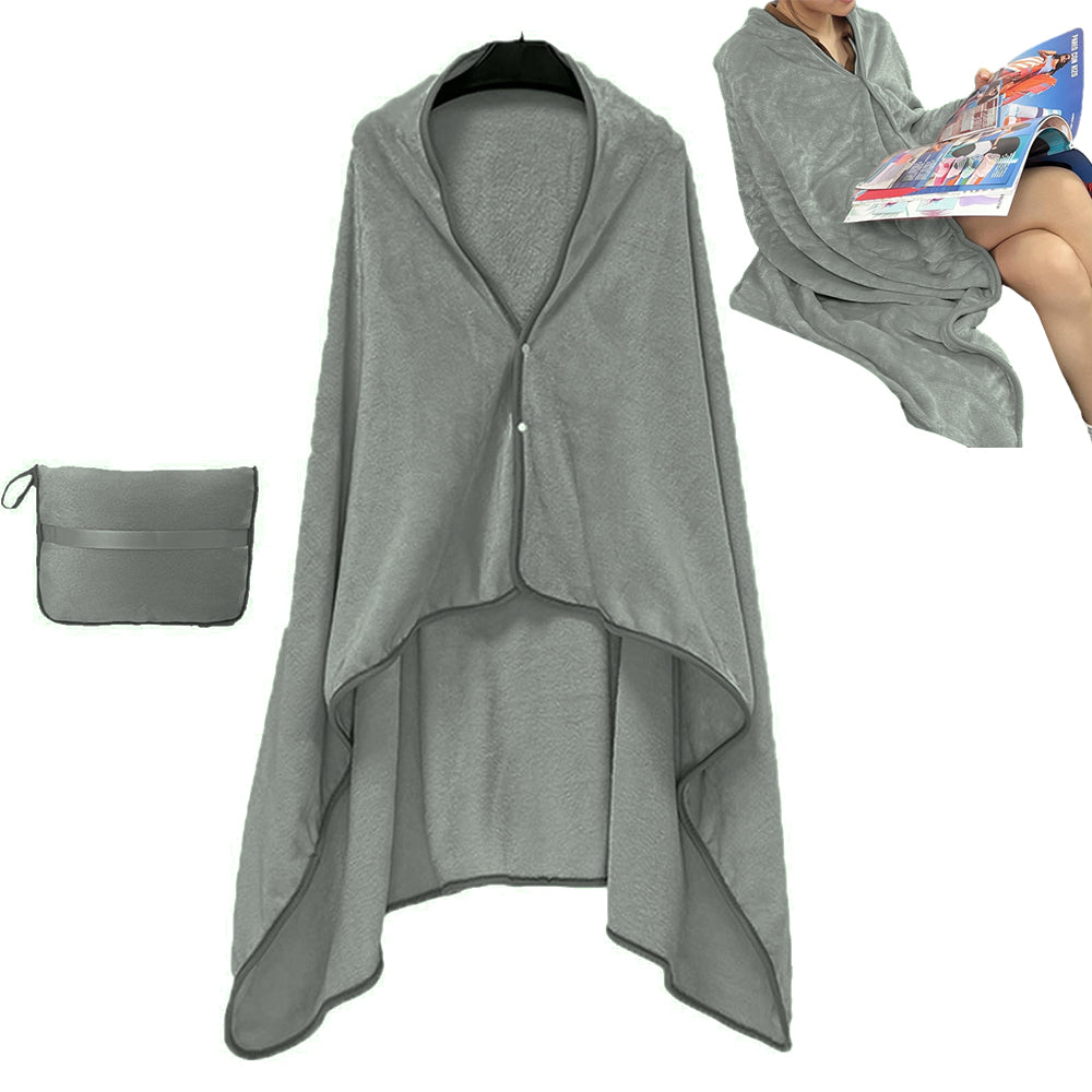 3 in 1 Travel Plane Shawl Blanket