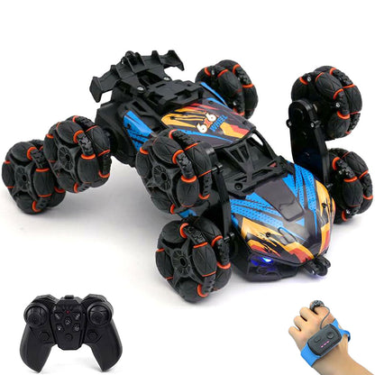 8 Wheels Stunt Car with Spray 360 Degree Hand Gesture Sensing RC Off Road Toy