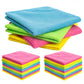 20Pcs 30x30CM Microfiber Cleaning Cloths Bulk Car Kitchen Glass Cleaning Towels