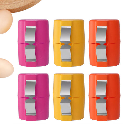 6Pcs Egg Shell Opener Egg Cracker Tool For Raw Eggs Handheld Eggs Breaker