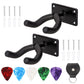 Guitar Wall Mount Holder Metal Stand for Acoustic and Electric Guitar