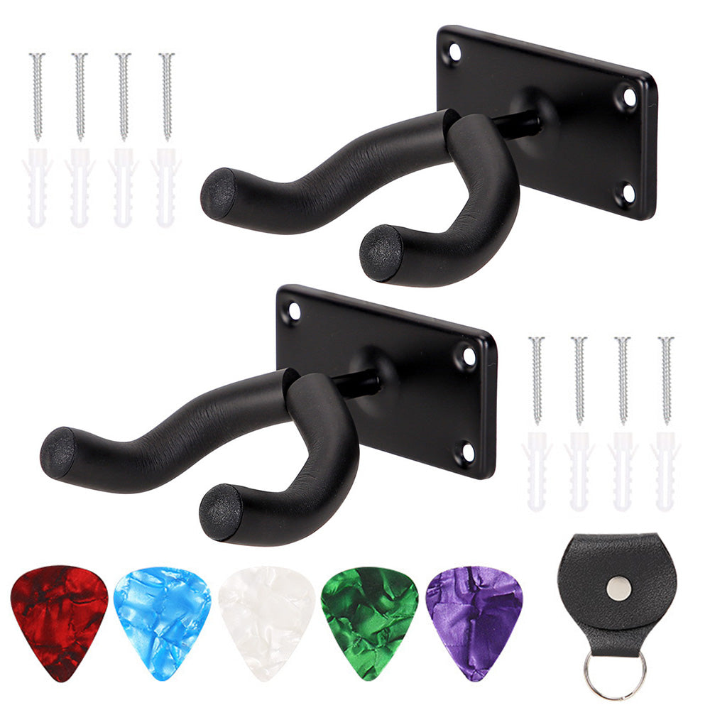 Guitar Wall Mount Holder Metal Stand for Acoustic and Electric Guitar