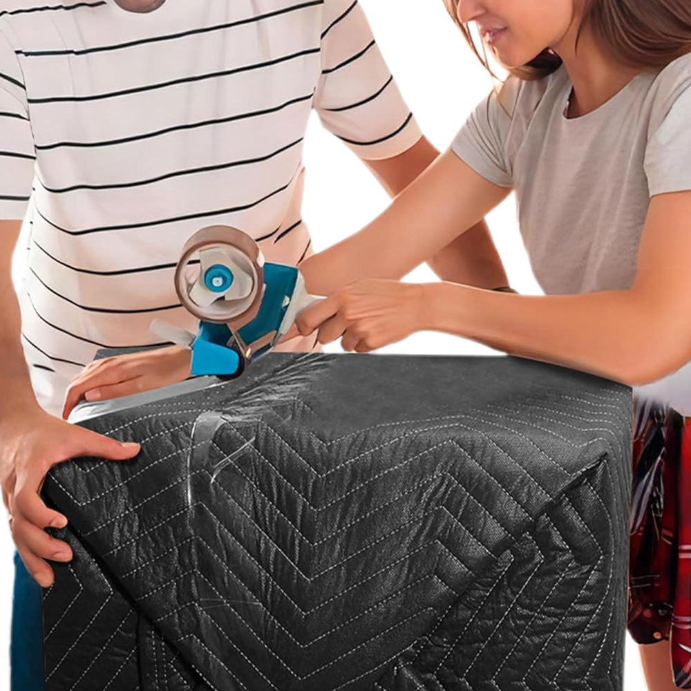 Moving Packing Blankets Heavy Duty Moving Pads for Shipping Protecting Furniture