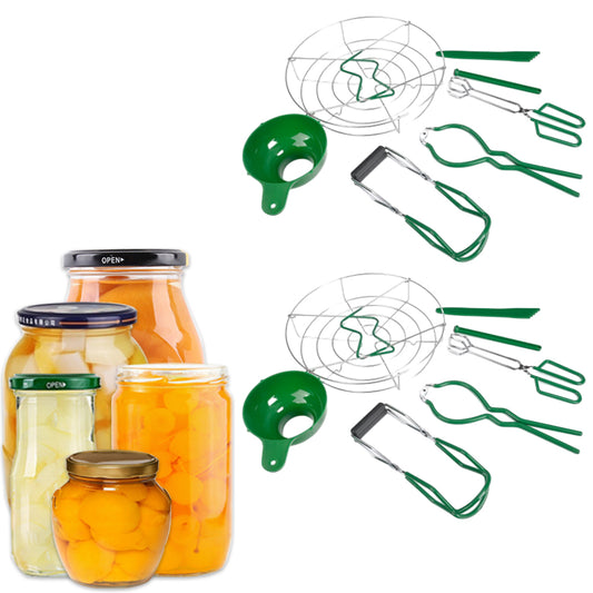 14Pcs Stainless Steel Canning Tools