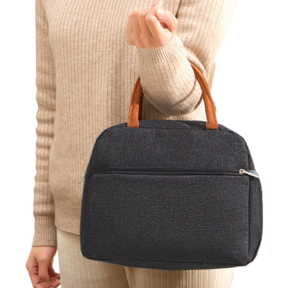 27x16 x23CM Lunch Bag Oxford Insulated Thermal Cool Food Storage Bag Tote Box Lunch Tote