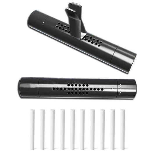2 Car AIR Cleaner Fragrance Essential Oil Diffuser With 10 Diffuser Sticks