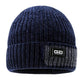 Unisex Winter Knitted Hat Thick Warm Beanie Ski Cap Skull Cap For Guys