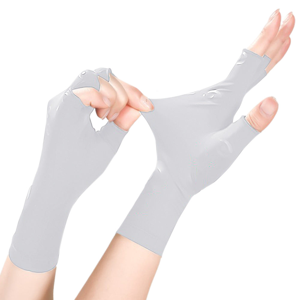 Half Finger Compression Gloves Carpal Tunnel Relief Joint Support for Typing